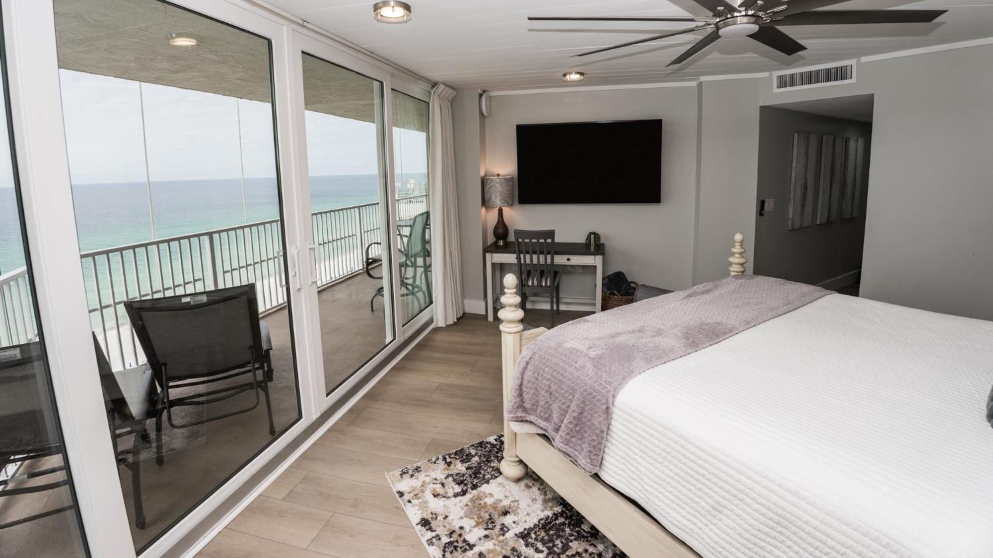פנמה סיטי ביץ' New Rental - 3Br 3Ba Corner Beachfront - 2024 Remodel - 3 Pools, Tiki Hut, Gym, Tennis מראה חיצוני תמונה