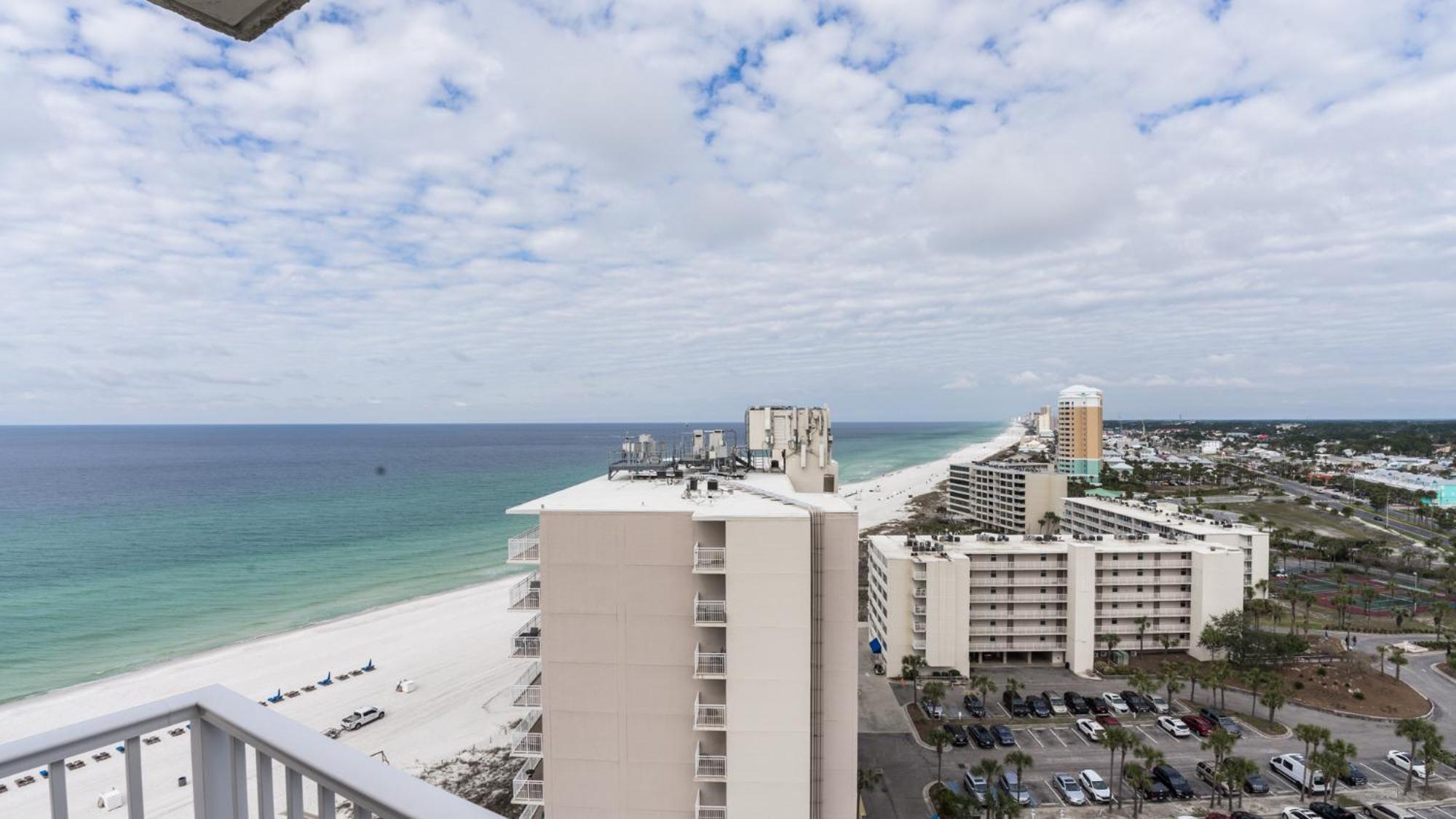 פנמה סיטי ביץ' New Rental - 3Br 3Ba Corner Beachfront - 2024 Remodel - 3 Pools, Tiki Hut, Gym, Tennis מראה חיצוני תמונה